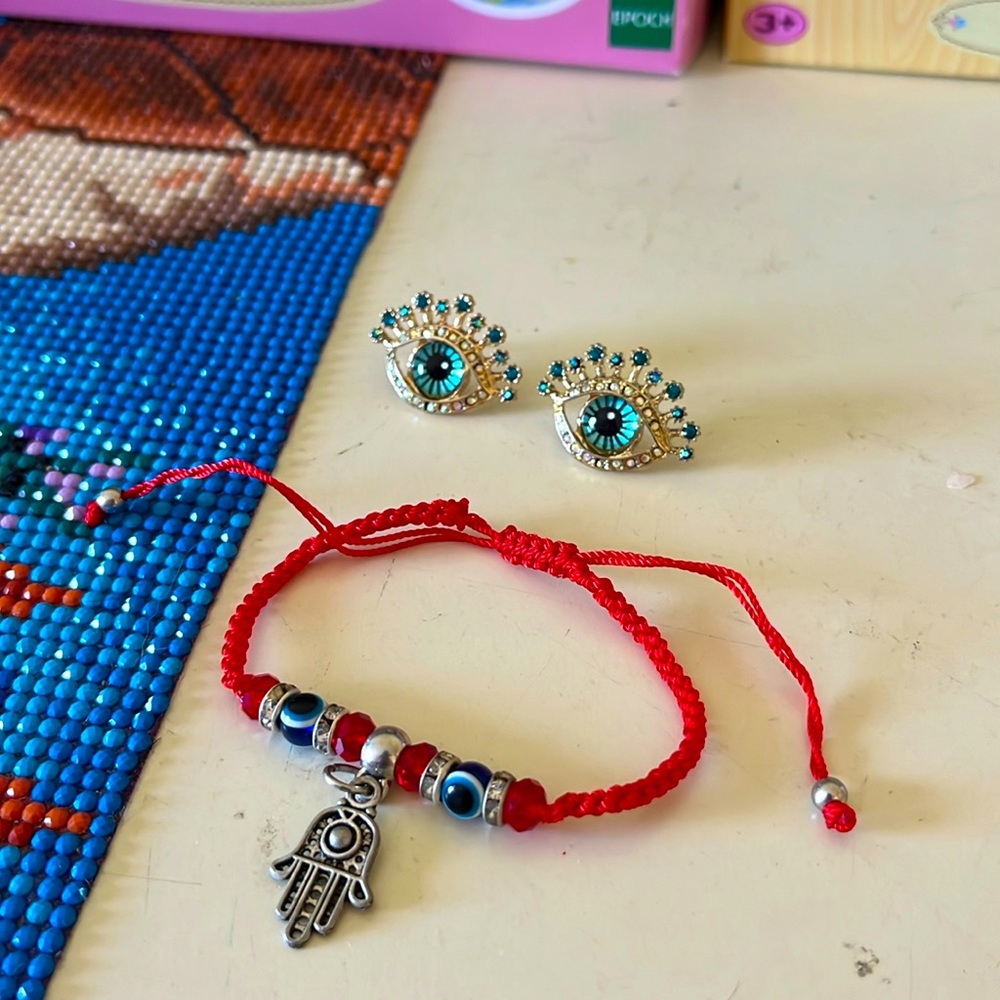Evil Eye Jewelry Set